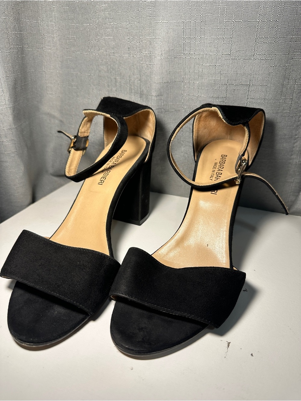 Barbara Barbieri Ladies Block Heel Ankle Strap Shoe